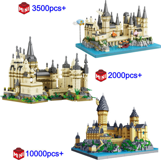 FUNXINEE Classic Movie Magic Model Mini Baustein Magic Academy Gebäude, Micro Brick - Bild 1