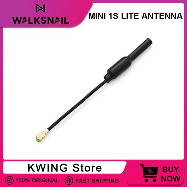 Walksnail Mini 1s Lite FPV Antenne in Schwarz für RC Quadcopter Racing Freestyle und Tinywhoop Drohnen - Bild 1