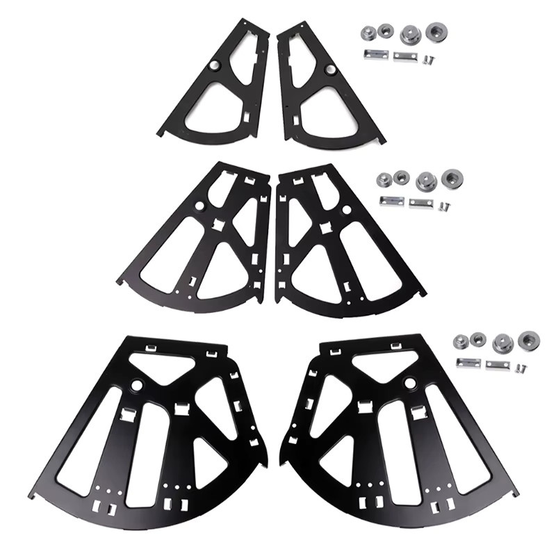 2er-Pack Schuhschrank-Scharniere aus Stahl in Silber von ZLinKJ - Bild 2