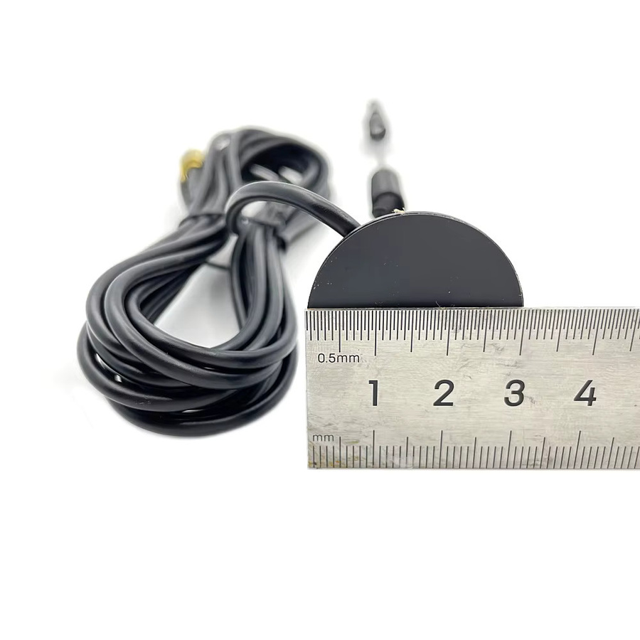NOWEPOCH GSM 4G LTE 5G Antenne mit Magnetfuß, 600-6000 MHz, 18 dBi, SMA Stecker und 3M RG174 Kabel, Schwarz - Bild 2
