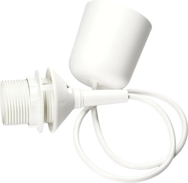Orion Lightstyle Lampenaufhängung Basic Weiß mit E27 Fassung und Kabel - Bild 1
