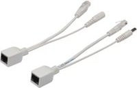 Digitus DN-95001 PoE Kabelset mit Splitter und Injector 10/100MBit/s Passiv in Weiß - Bild 1