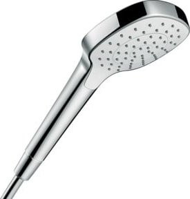 Hansgrohe Handbrause Croma Select EcoSmart in Weiß/Chrom mit 1 Strahl und 7 l/min