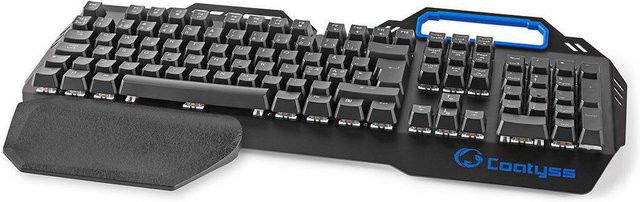 Nedis GKBD400BKND Mechanische Gaming Tastatur in Schwarz - Bild 1