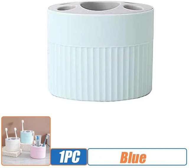 LChome Organizer für Zahnbürsten, Zahnpasta und Make-up-Pinsel in Blau, Pink oder Weiß - Bild 1