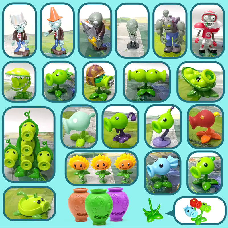 TAKARA TOMY Plants vs. Zombies Crazy Dave Penny Set - Bild 2