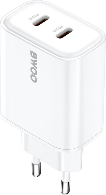 BWOO CDA206 Netzteil mit 35W und 2 x USB-C Anschlüssen in Weiß - Bild 1