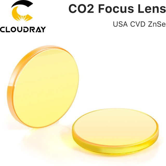 Cloudray Fokuslinse USA CVD ZnSe für CO2-Lasergravur- und Schneidemaschinen - Bild 1
