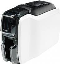 Zebra ZC100 USB Kartendrucker einseitig Thermotransfer Farbsublimation 300dpi 700 Karten/Stunde Weiß - Bild 1