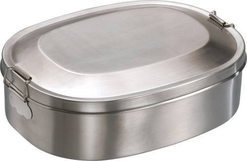 MATO interpräsent 4175 Vesperdose aus Edelstahl in Silber, 0,75 Liter - Bild 1