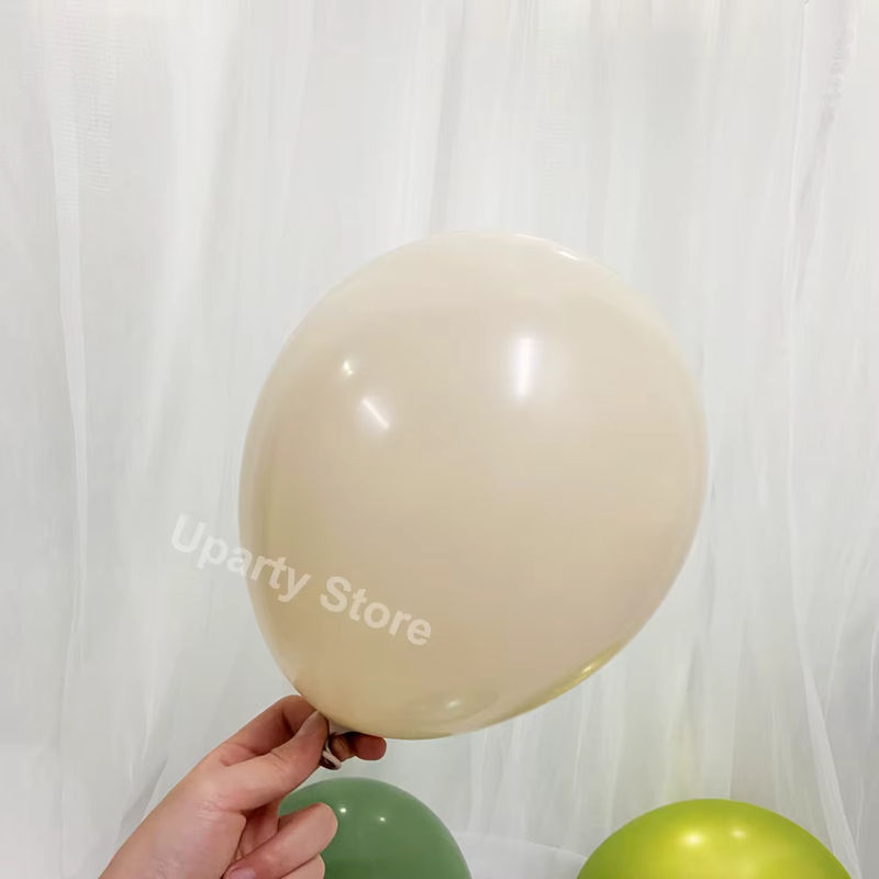 100 Stück Latex Ballons in Sandweiß im Vintage-Look für Geburtstag, Hochzeit oder Baby Shower - Bild 2