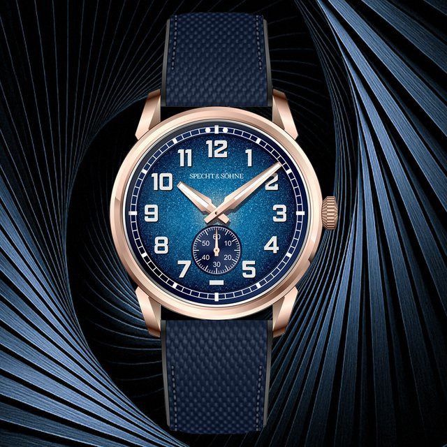 Specht & Söhne Armbanduhr, Automatik, Edelstahl, Bicolor, Saphirglas, Herren - Bild 1