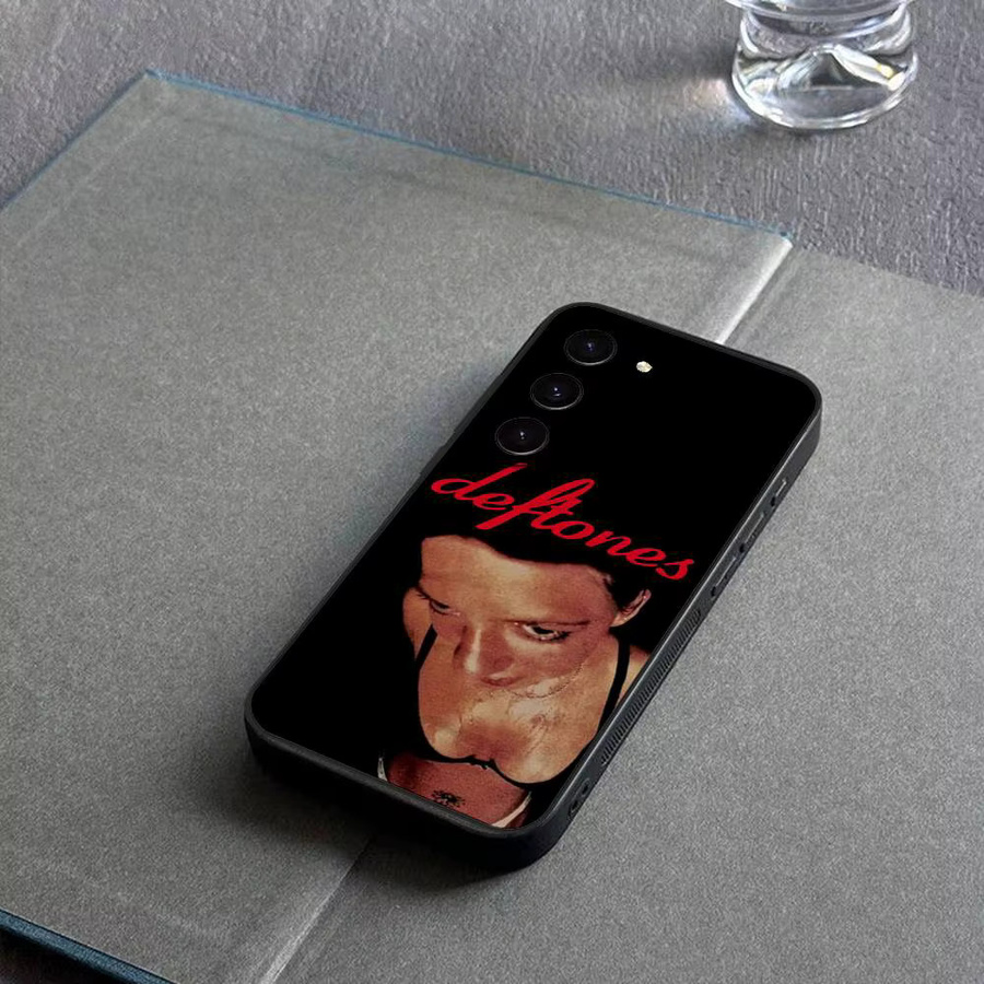 Handyhülle Band Deftones Soft Cover für Samsung Galaxy S21 S22 S23 S24 S25 S26 Ultra FE Plus 5G A52S in Schwarz - Bild 6