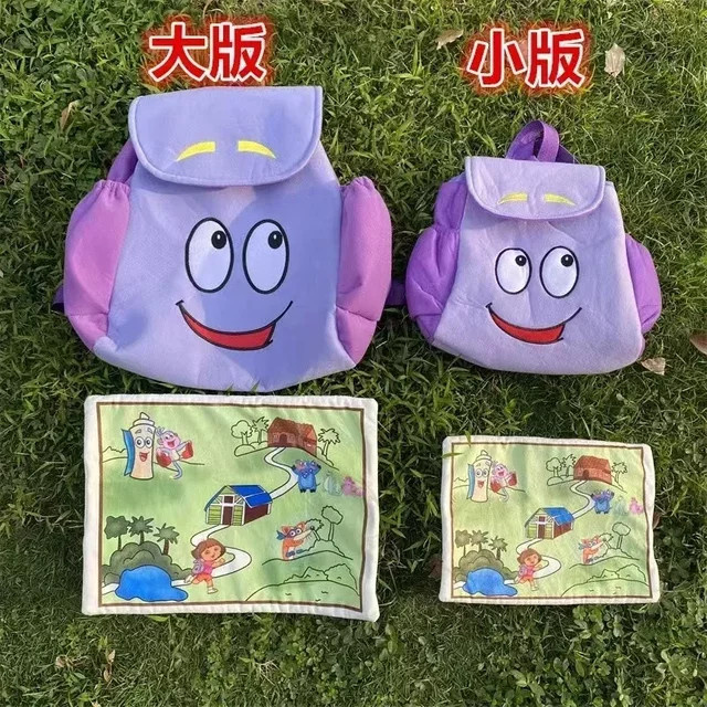 Disney Dora The Explorer Umhängetasche, Kartenrucksack, A4-Schultasche - Bild 1