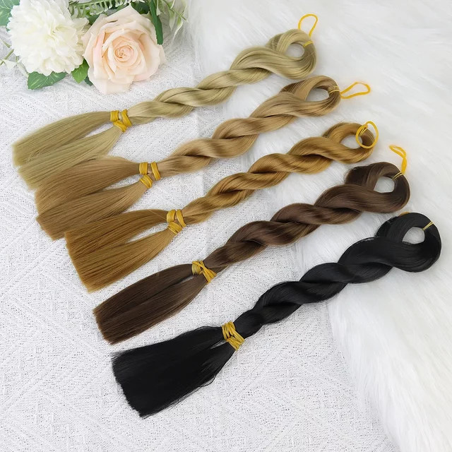 Miao Mama ai wawa Puppenhaar, Braun, Schwarz, Bunt / Mehrfarbig, Zubehör - Bild 1