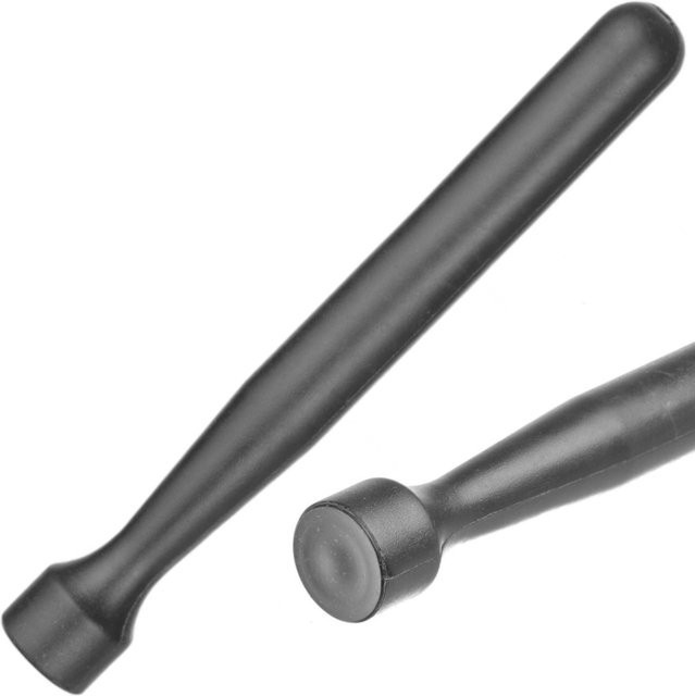 Bar Up Mörser mit Stößel und Stampfer aus Kunststoff und Silikon, Schwarz - Bild 1