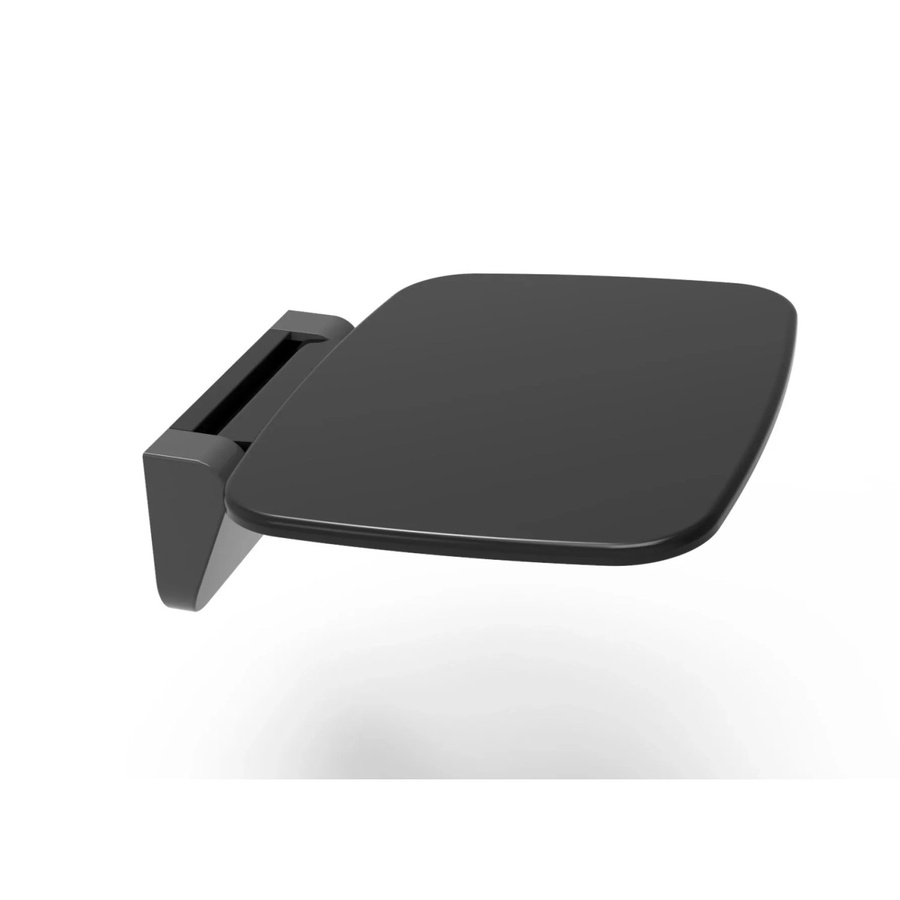 Glasdeals Klappbarer Duschsitz Schwarz 1778 B/T/H: 39,0 x 35,0 x 5,0 cm - Bild 2