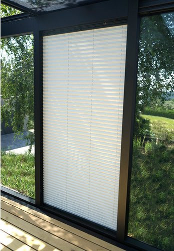 SunElements Beschattungsrollo SunCover zur Wandmontage, grau, B: 95 cm, H: 199 cm - Bild 3