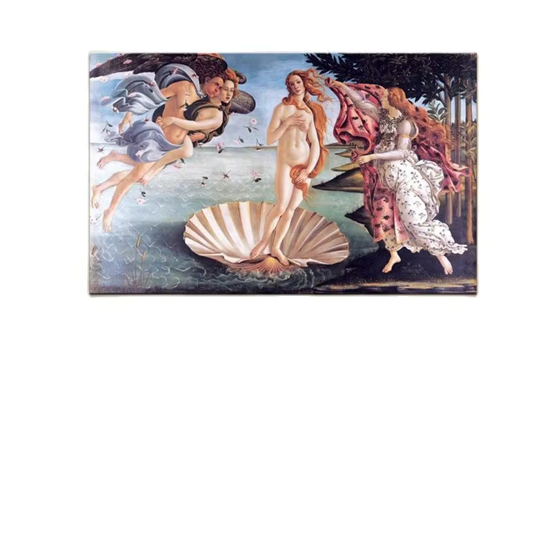 ReachMani Leinwandgemälde Botticellis Geburt der Venus Klassisches Wandbild in Mehrfarben - Bild 4