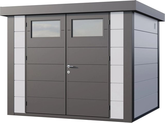 Telluria Gerätehaus Classico Weiß B/H/T: 288 x 219 x 258 cm - Bild 1