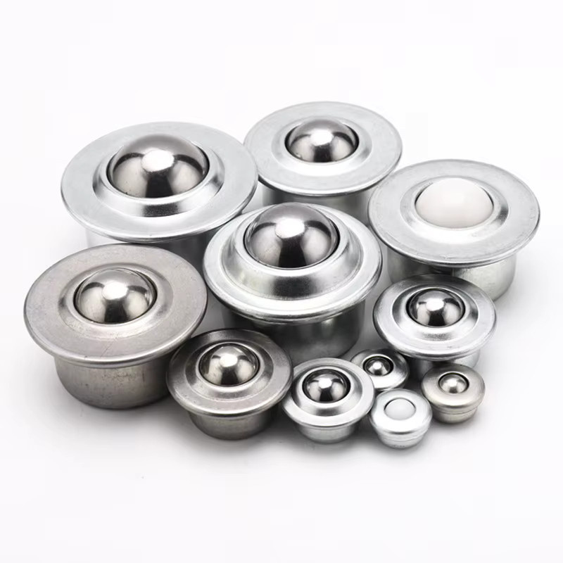 Universal Transfer Kugellager Bullseye Räder aus Edelstahl und Nylon in Silber - Bild 2