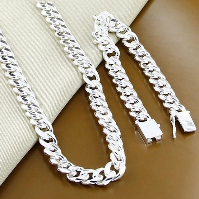 Halskette 925 Silber, Herren - Bild 1