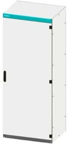 Siemens Schaltschrank aus Stahl in Grau, B/T/H: 80 x 180 x 80 cm - Bild 1