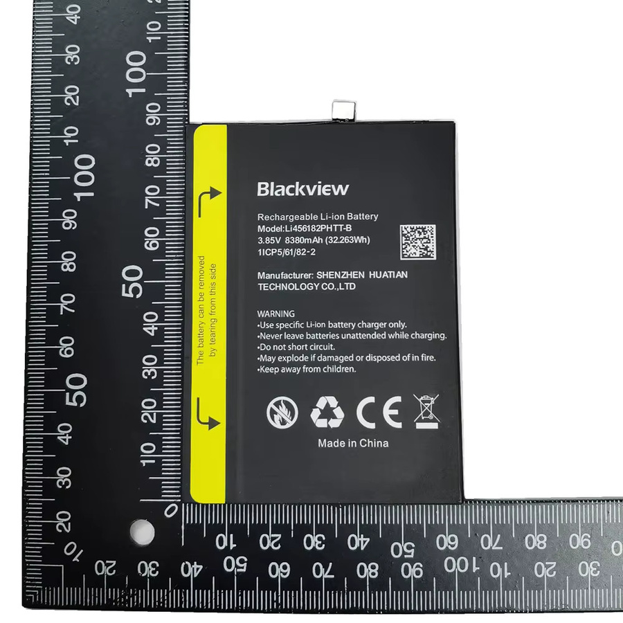 Blackview Ersatzakku für BV8800, BL8800 Pro, BV9000 Pro, BV9100 und BV9300 Pro Modelle - Bild 5