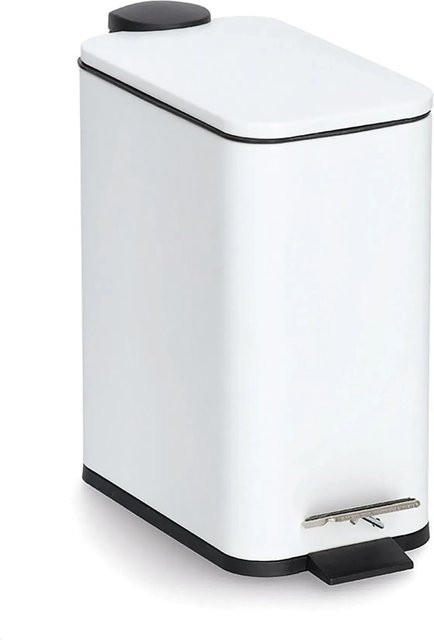 Zeller Treteimer mit Soft Close in Weiß, 1 Liter - Bild 1
