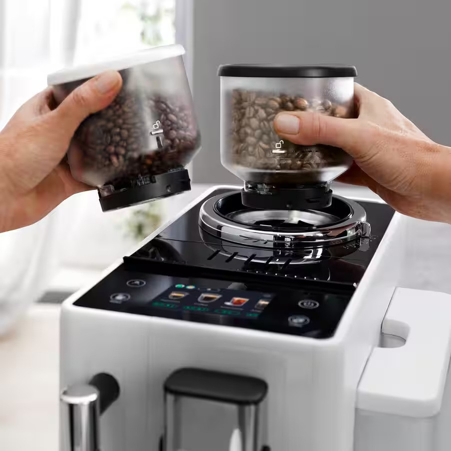 De'Longhi Rivelia Kaffemaschine Arctic White EXAM440.35.W - Bild 3