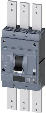 Siemens Digitaler Industrie-Leistungsschalter 3VA2 IEC 3VA2612-5KQ37-0AA0 in Grau - Bild 1