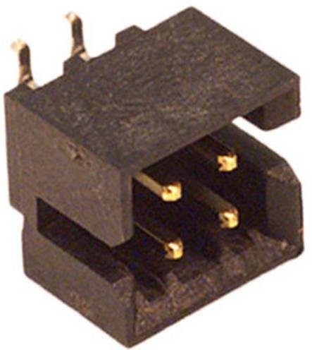 Molex Stiftleiste 878320410 in Schwarz mit 4 Polen und 2 Reihen bei einem Rastermaß von 2,00 mm - Bild 1