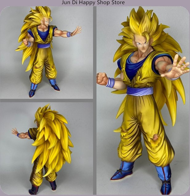 Bandai Dragon Ball Super Saiyajin 3 Goku, Anime-Figur, Modell Statue - Bild 1