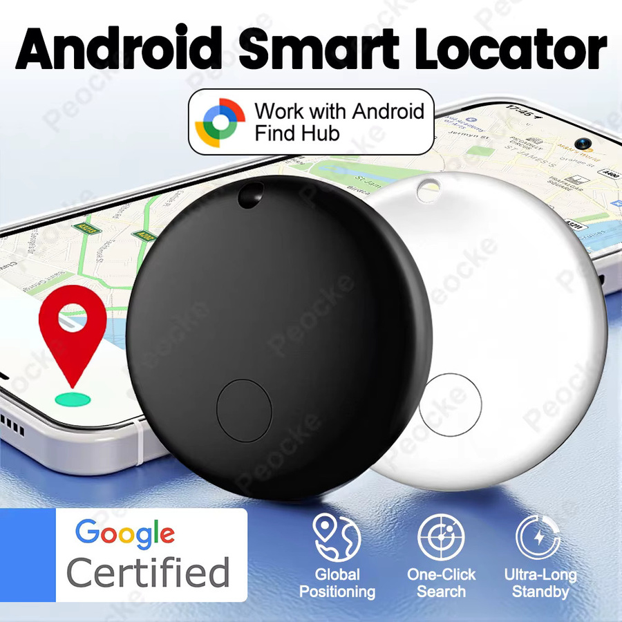 Peocke Mini-GPS-Tracker in Schwarz für Android und Google Find My Device zur GPS-Ortung - Bild 2