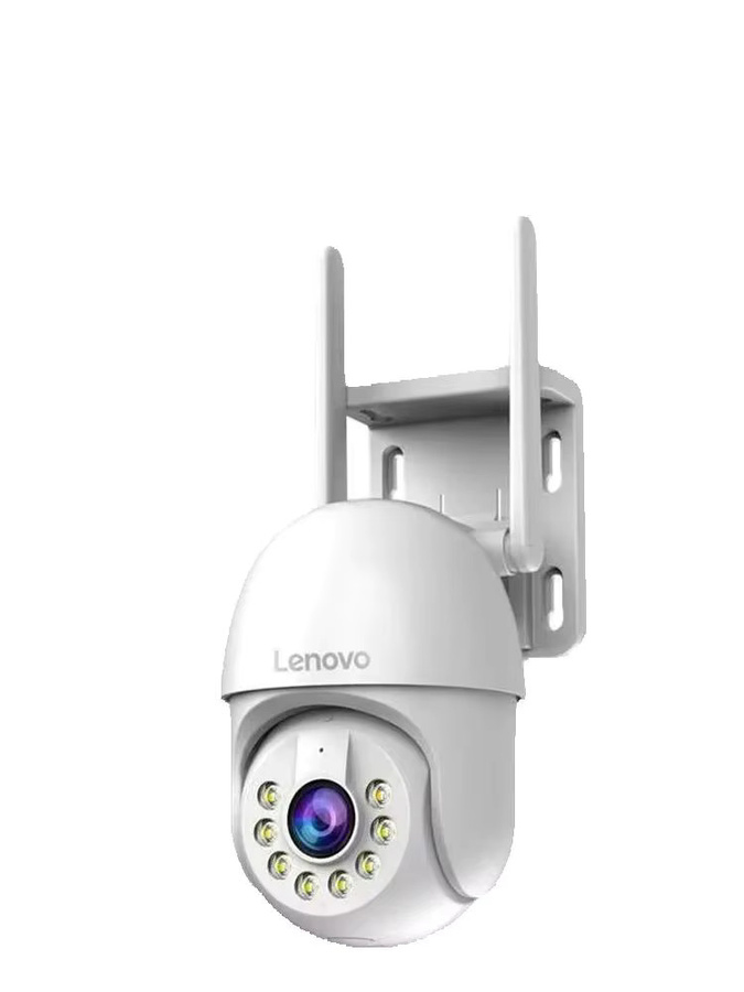 Lenovo 5MP WiFi IP-Überwachungskamera in Weiß mit Farb-Nachtsicht, Auto-Tracking und 5-fach Digitalzoom als PTZ Outdoor-Sicherheitsmonitor - Bild 7