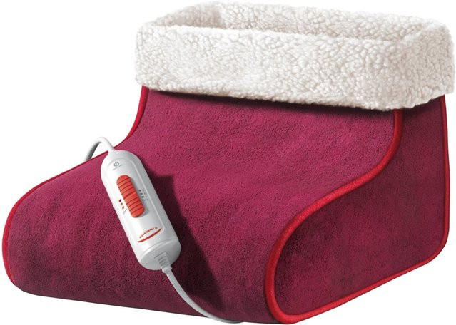 Soehnle Comfort Vital Fußwärmer in Weinrot - Bild 1