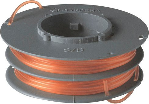 Gardena Ersatzfadenspule aus Nylon in Grau/Orange für Trimmer 2558, 2560 und 2565 - Bild 1