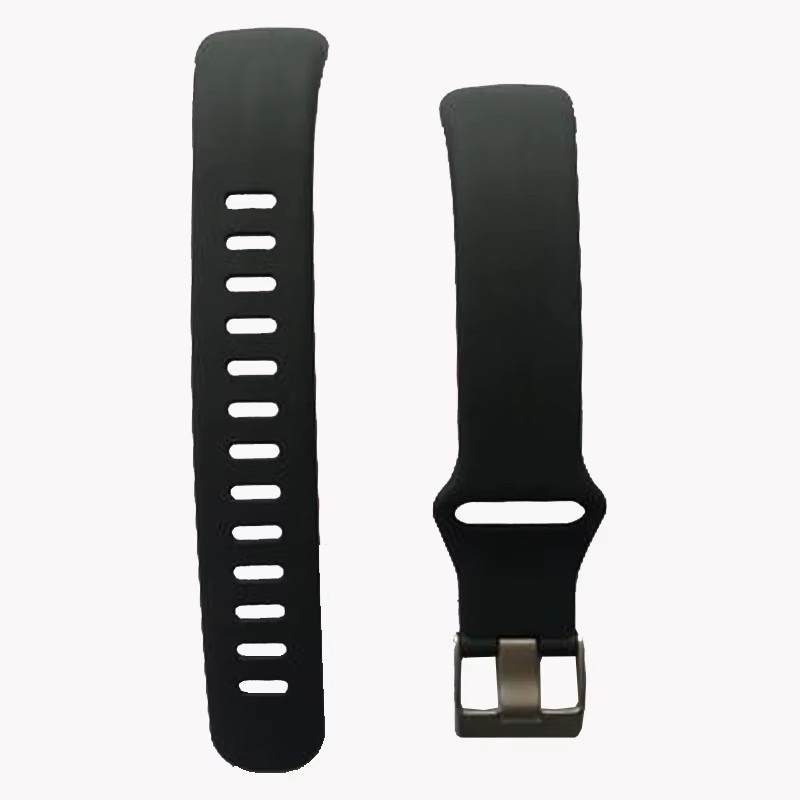 JingTider Silikonarmband als Ersatz-Sportarmband für P11 Plus, P11 und P12 Smartbands in Schwarz und Grün - Bild 2