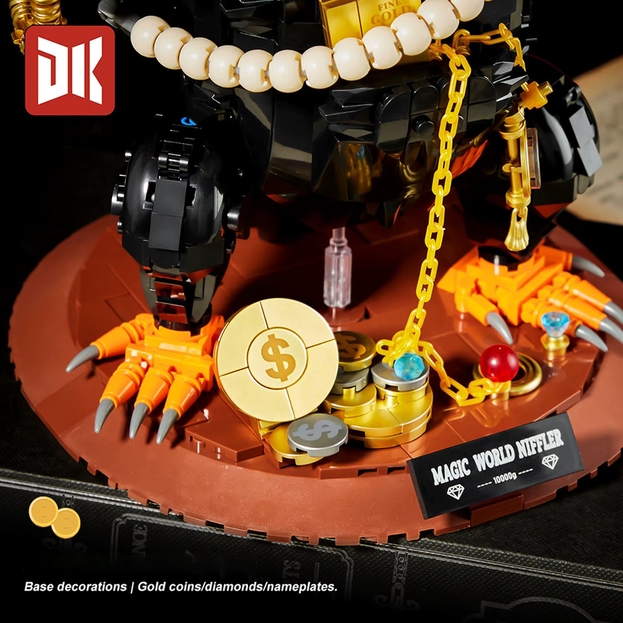 Wishiot Mini Bricks Bausteine Set Tier Modell aus 1148 Teilen, Buntes DIY Spielzeug für Jungen und Sammler - Bild 5