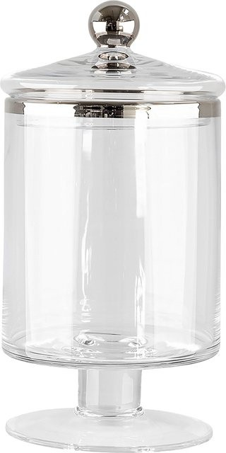 Glasbonbonniere Belinda von Fink Living, Klar, H: 29 cm, B: 16 cm - Bild 1