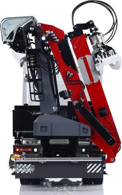 LESU Holztransporter, RC LKW, 1:14, Metall, mit Sound und Licht - Bild 1