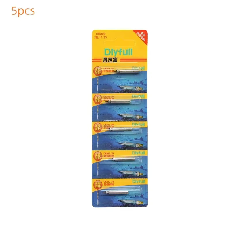 SMARTOOOLS CR322 Knopfzellen Silber für elektronische Angel-Floats und Nachtangel-Zubehör - Bild 3