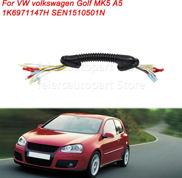 Reparatur-Kit für die Kabelbaumverbindung der linken Heckklappe für VW Volkswagen Golf MK5 A5 2003-2009 1K6971147H SEN1510501N - Bild 1