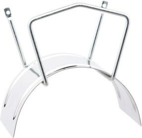 Geka Wandschlauchhalter aus Edelstahl in Silber für die Wandmontage - Bild 1