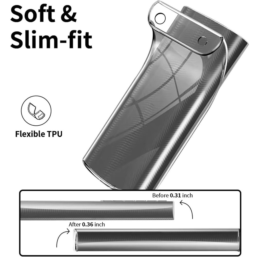 Schutzhülle aus Silikon für Nokia 105 und Nokia 106 in Transparent, Soft TPU Handyhülle für 4G/LTE Modelle - Bild 4