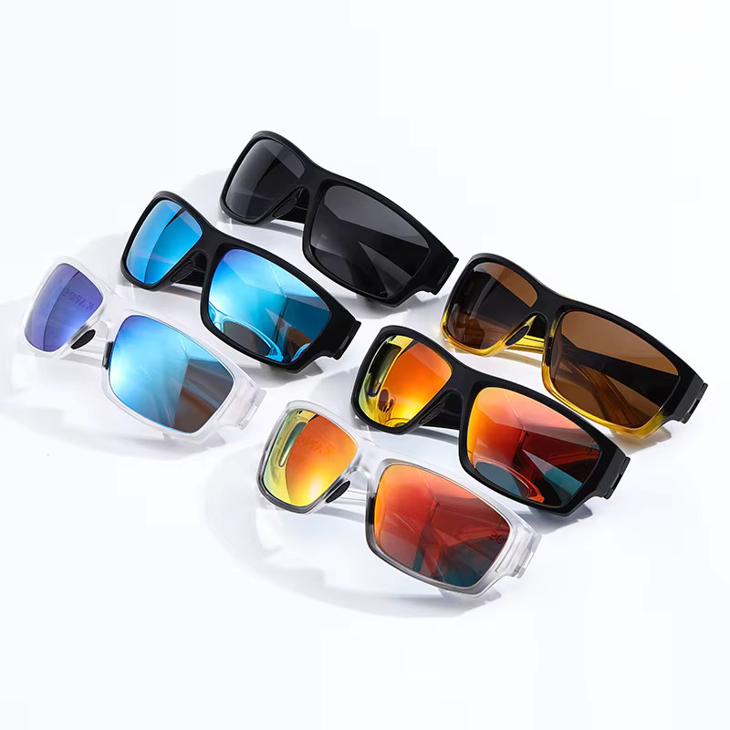 Karos Sonnenbrille, polarisiert, rectangular, Vollrand, Kunststoff, black, Unisex - Bild 2