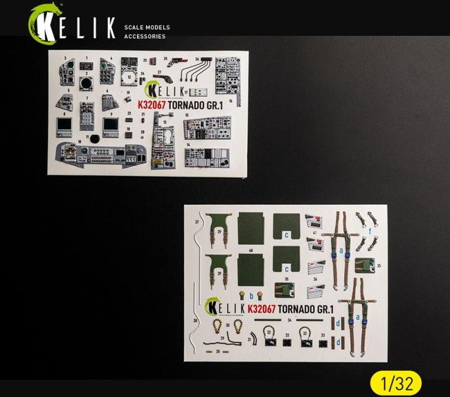 Revell Tornado GR.1 - Interior 3D-Decals - Bild 1