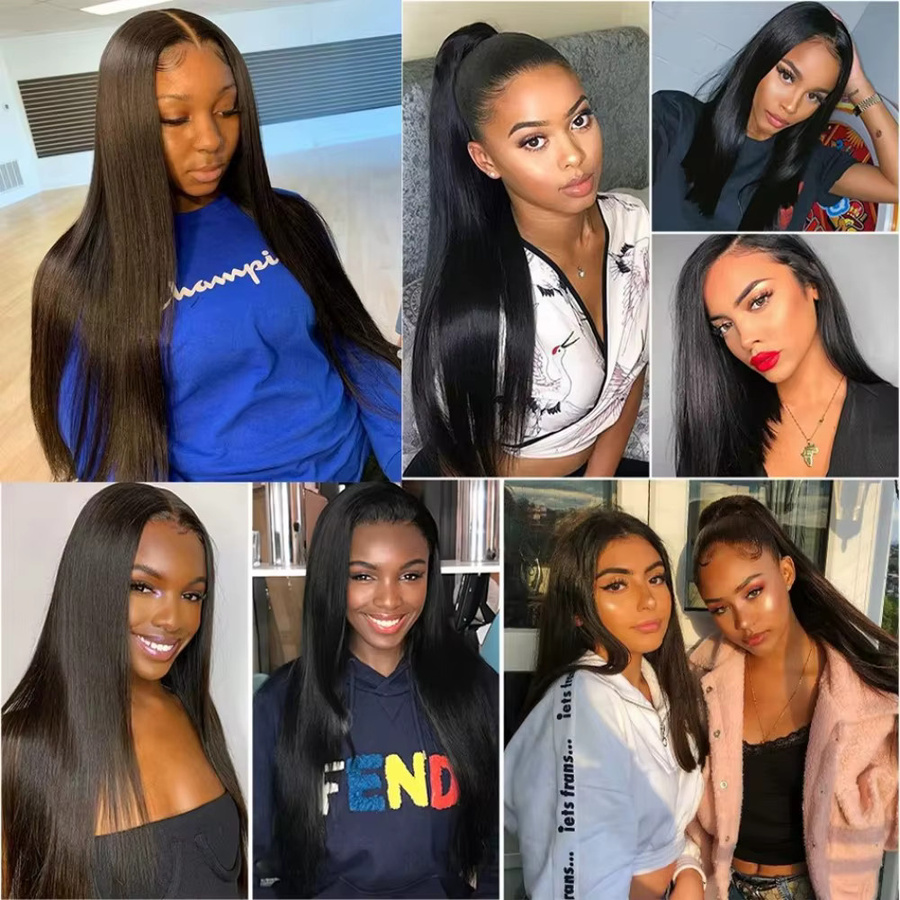 Newmi Brasilianische Haar Extensions, 1 Bundle, 100% Echthaar, Gerade - Bild 6