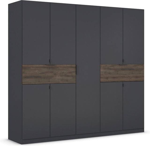 RAUCH BLUE Ticao Drehtürenschrank mit 9 Türen und 2 Schubkästen in Atlantic Oak, B/H: 226 x 210 cm - Bild 1