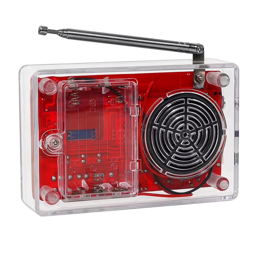 RDA5807 FM Radio DIY Kit mit Digitalanzeige und Micro USB Anschluss für Schweißübungen (87-108 MHz) - Bild 5